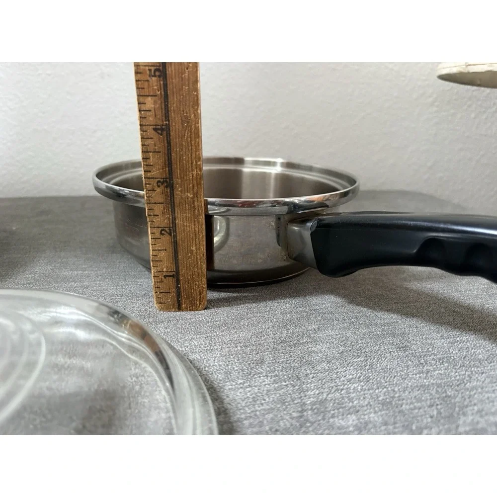 Vintage Kitchen Craft Skillets West Bend‎ Matching Steam Vent Lid And Glass Lid